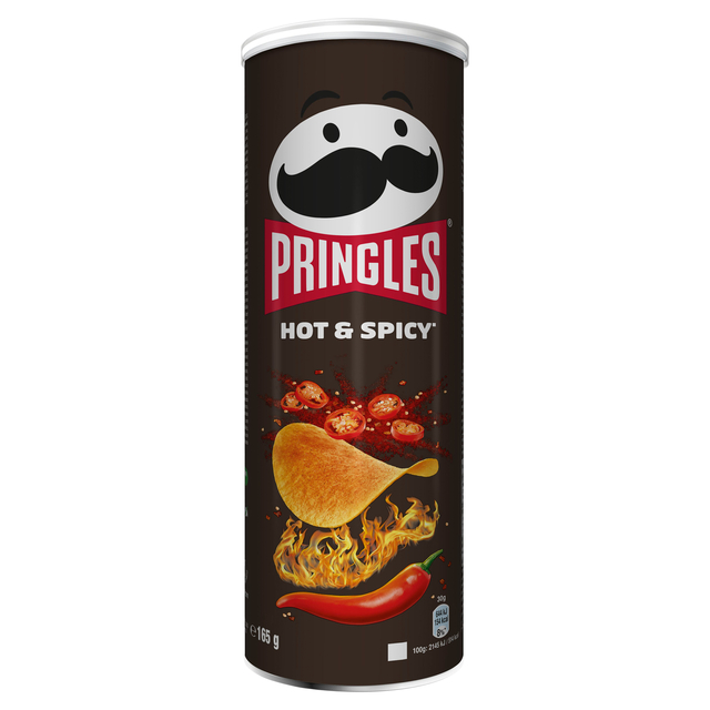 Chips tuiles Pringles Hot Spicy 165g