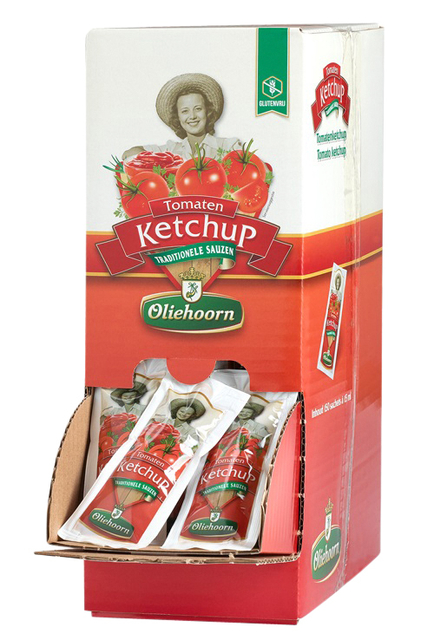 Ketchup tomate oliehoorn sachet 150x 15ml 150 pièces