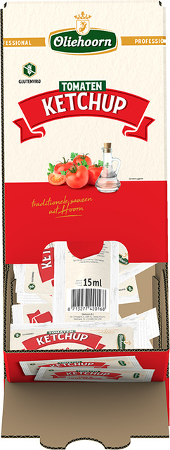 Ketchup tomate oliehoorn sachet 150x 15ml 150 pièces