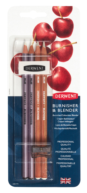 Crayon illuminateur/mélangeur Derwent set 6 pièces