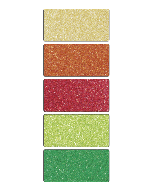 Carton photo Folia 50x70cm pailleté paquet 5 couleurs orientales