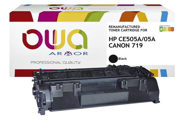 Cartouche toner OWA alternative pour HP CE505A noir