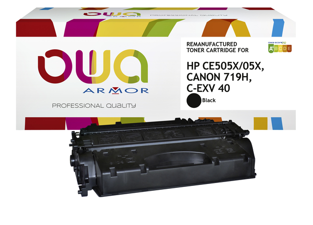 Cartouche toner OWA alternative pour HP CE505X noir