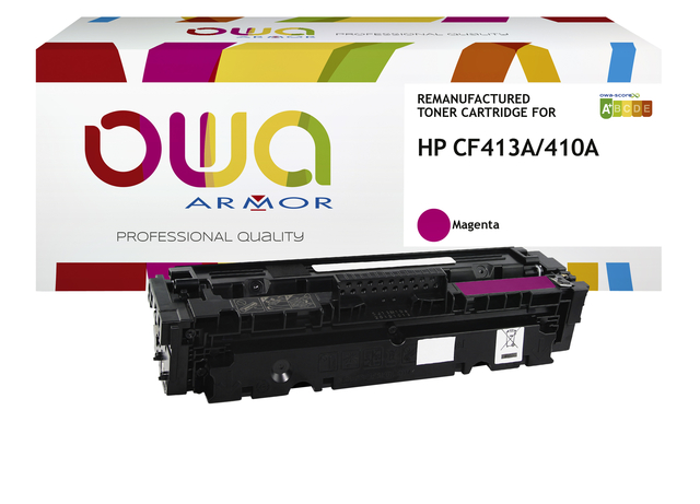 Cartouche toner OWA alternative pour HP CF413A rouge