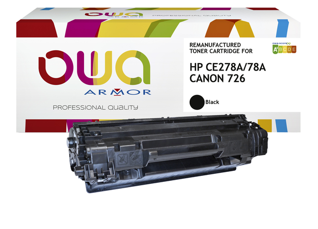 Cartouche toner OWA alternative pour HP CE278A noir