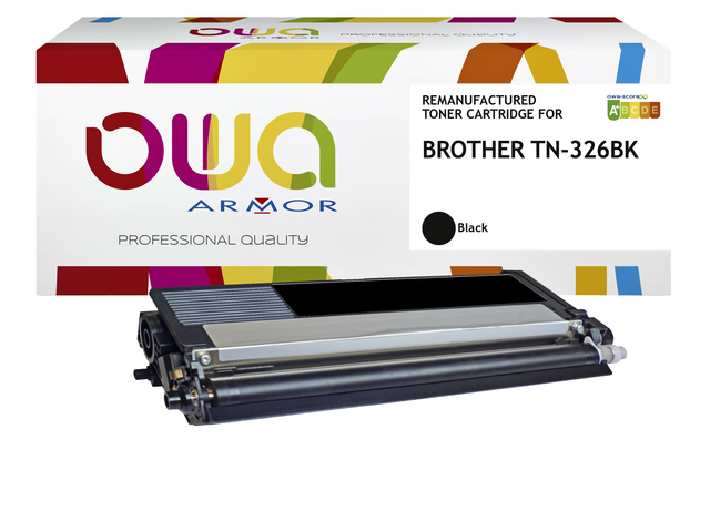 Cartouche toner OWA alternative pour Brother TN-326BK noir