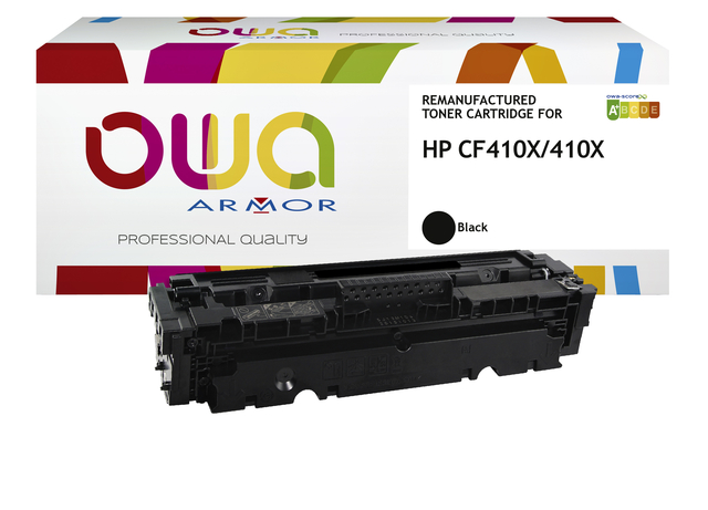 Cartouche toner OWA alternative pour HP CF410X noir