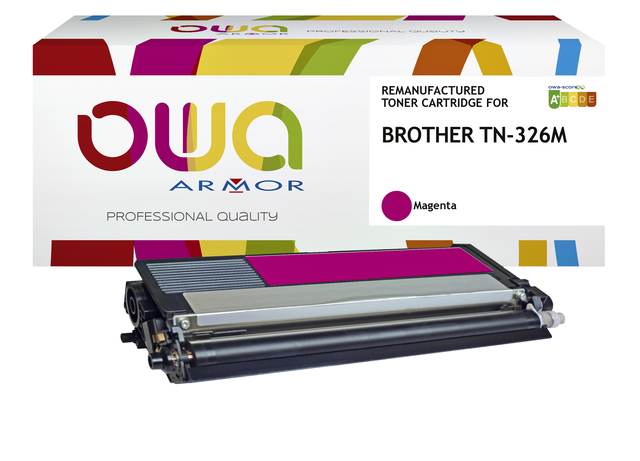 Cartouche toner OWA alternative pour Brother TN-326M rouge