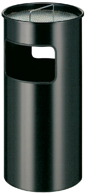 Poubelle-cendrier Vepa Bins V-part 50L noir