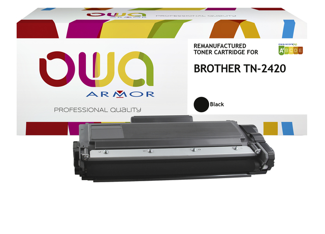 Cartouche toner OWA alternative pour Brother TN-2420 noir