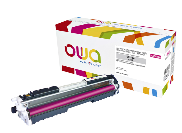 Cartouche toner OWA alternative pour HP CF353A rouge