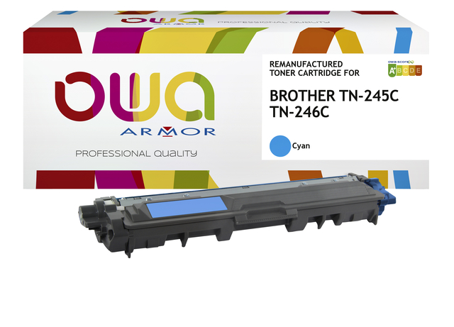 Cartouche toner OWA alternative pour Brother TN-245C bleu