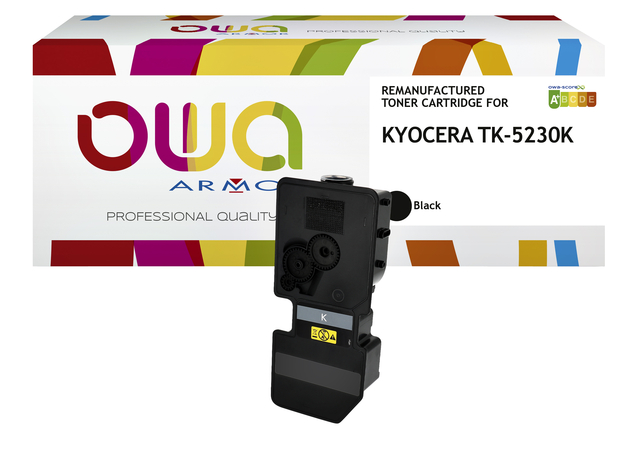 Toner OWA alternatief tbv Kyocera TK-5230K zwart