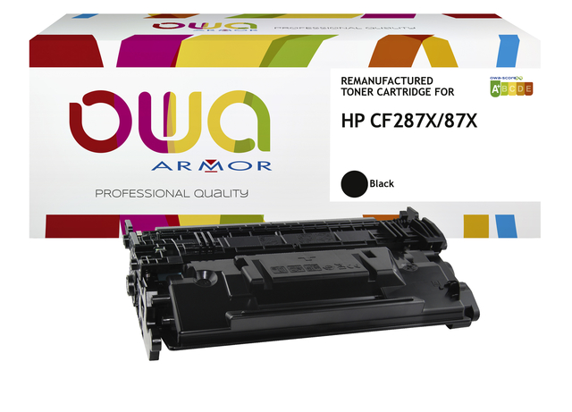 Cartouche toner OWA alternative pour HP CF287X noir