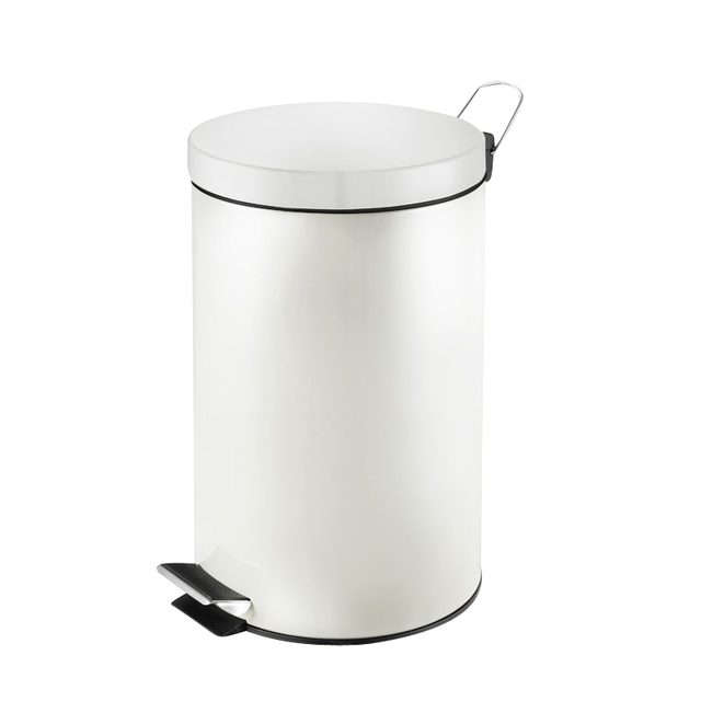 Afvalbak Vepa Bins pedaalemmer 12 liter wit