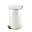 Poubelle à pédale Vepa Bins 12L blanc