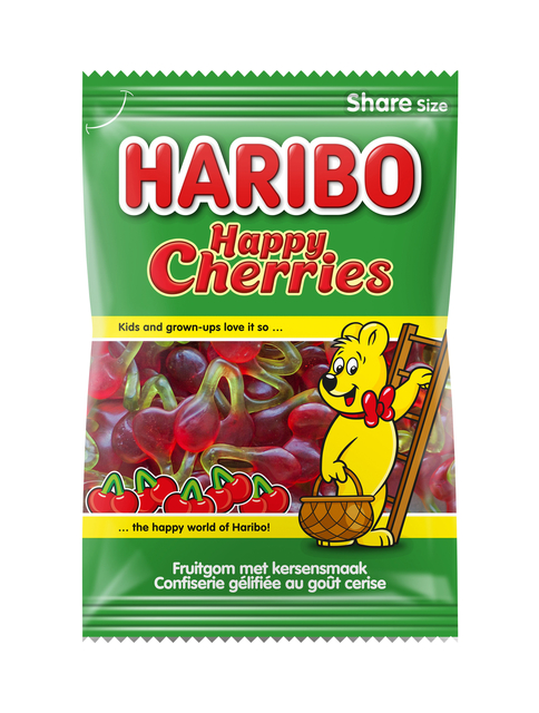 Bonbons Haribo Cerises sachet 250g