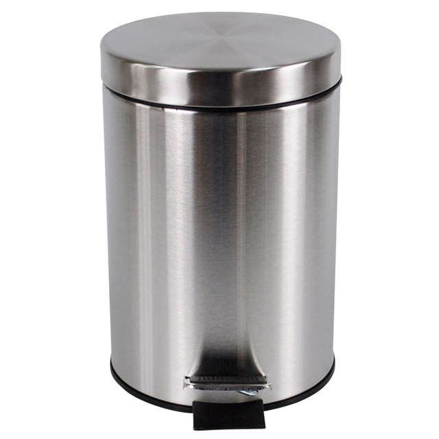 Pedaalemmer BRASQ 20 liter rvs