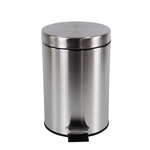 Poubelle à pédale BRASQ 12L Inox