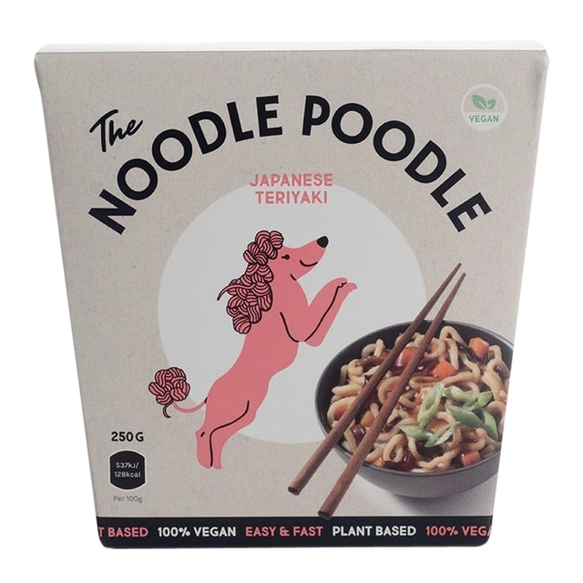 Noodles The Noodle Poodle teriyaki japonais 250g