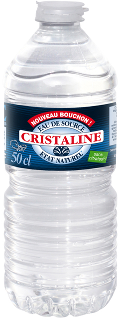 Eau Cristaline Bouteille PET 500ml