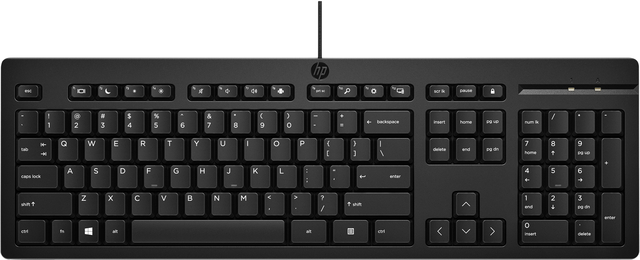 Clavier HP 125 noir