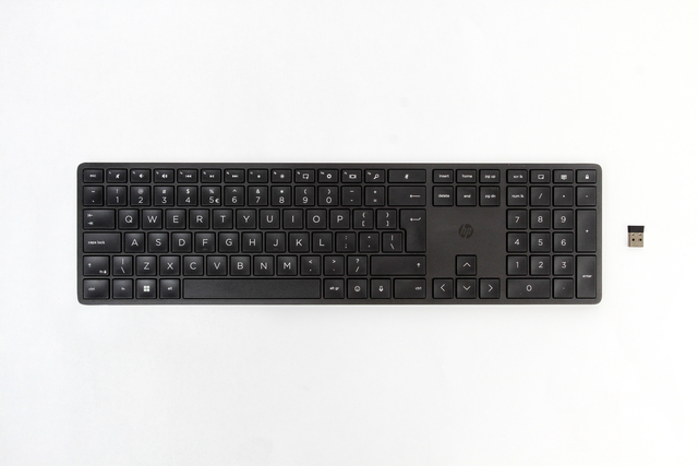 Toetsenbord HP 455 programmeerbaar draadloos Qwerty zwart