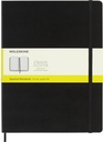 Carnet Moleskine XL 190x250mm carreau 5x5 couverture rigide noire