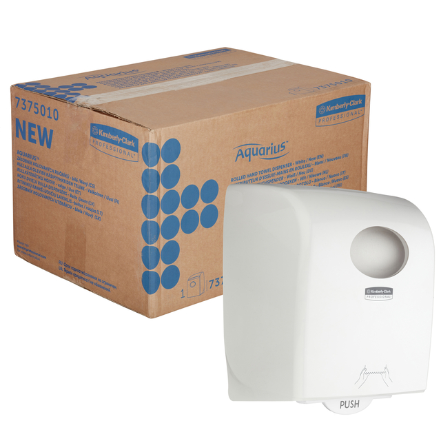 Handdoekroldispenser Kimberly Clark Aquarius wit 7375