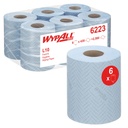 Poetspapier WypAll L10 GeneralClean 1-laags 430 vel blauw 6223