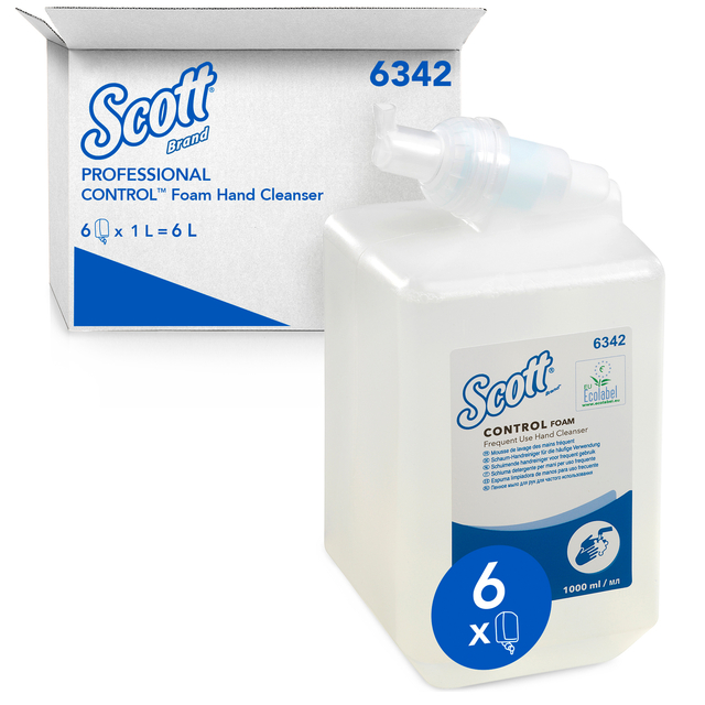 Handzeep Scott Control foam frequent gebruik 1000ml 6342