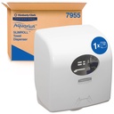 Distributeur rouleau essuie-mains Kimberly Clark Aquarius 7955 Slimroll blanc