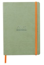 Notitieboek Rhodia A5 lijn 80 vel 90gr celadon
