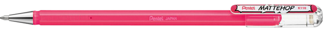 Roller gel Pentel Mattehop K110 Medium rose