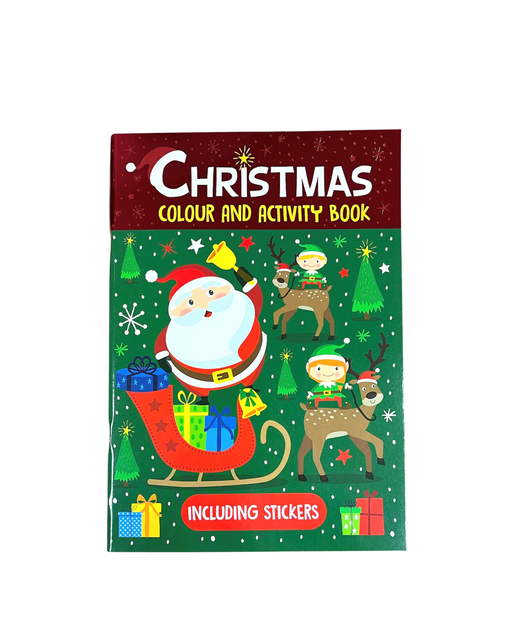 Livre activités et coloriage A4 Noël