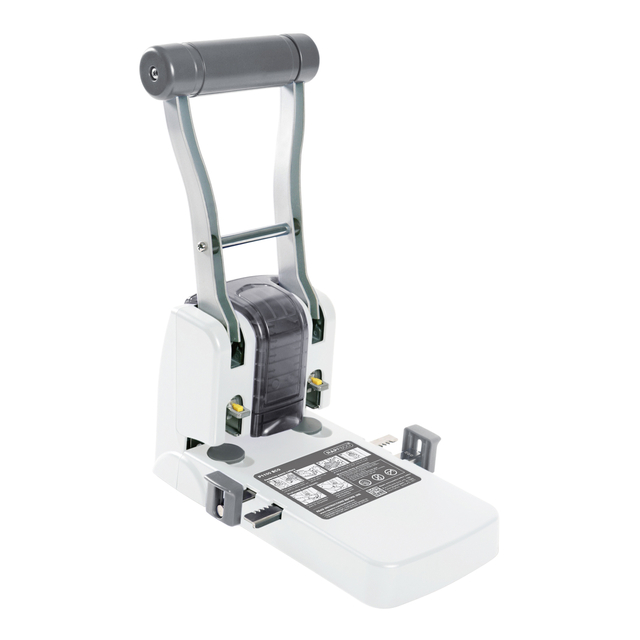 Perforateur Rapesco Germ-Savvy High Capacity Eco P1100 Antibactérien 2 trous blanc