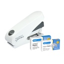 Agrafeuse Rapesco Germ-Savvy Less Effort ECO Luna Antibactérien blanc