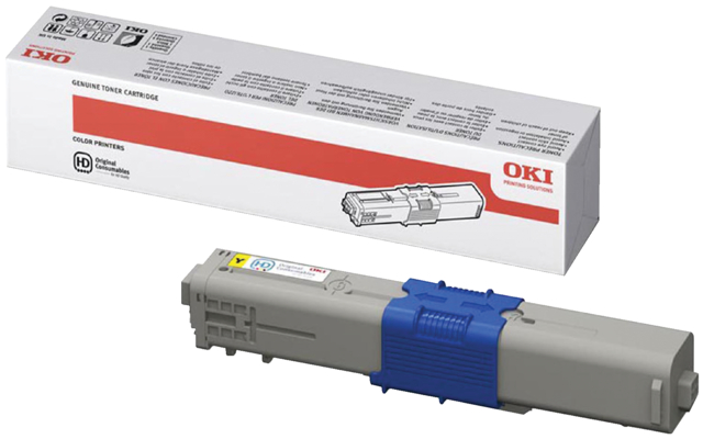 Toner Oki 44469704 jaune