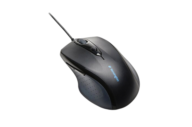 Muis Kensington pro fit bedraad zwart