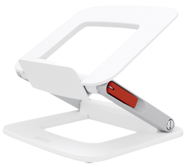 Support ordinateur portable Leitz Ergo réglage multi-angles blanc