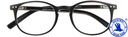 Lunettes de lecture I Need You +1.50 dpt Junior noir