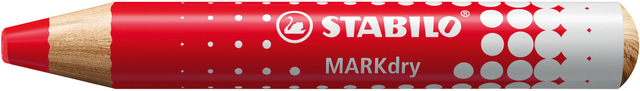 Crayon tableau blanc STABILO MARKdry 648/40 rouge