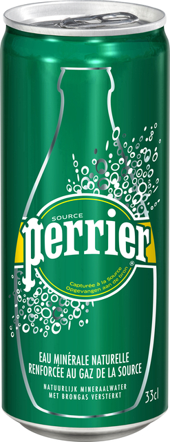 Eau pétillante Perrier canette 330ml