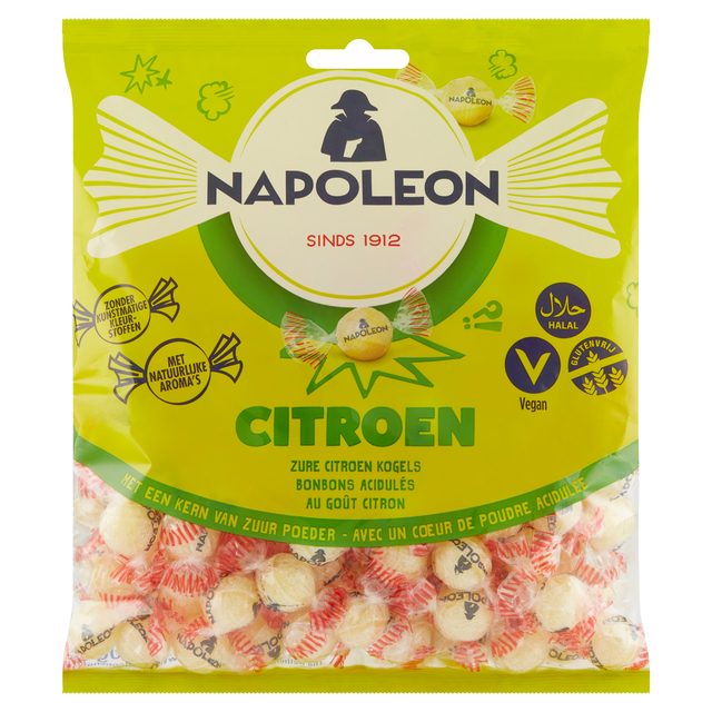 Bonbon Napoleon citron sachet 1kg