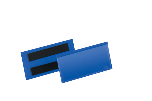 Documenthoes Durable magnetisch 100x38mm blauw 50 stuks