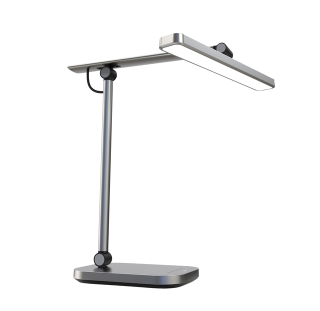 Bureaulamp Unilux Pureline led grijs