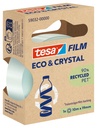 Ruban adhésif Tesa eco & crystal 59032 19mmx10m transparent blister