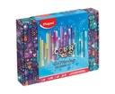Tekenset Maped Color'Peps glitter 31-delig assorti