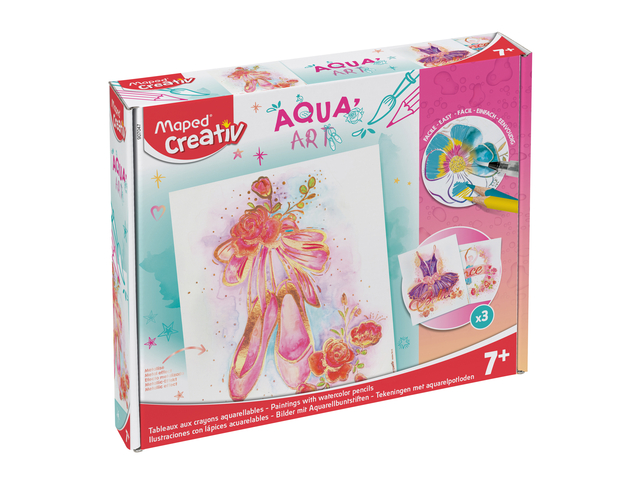 Kit créatif Maped Aqua'Art Ballet 14 pièces assorti