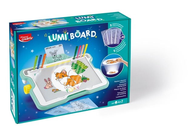 Machine à dessiner lumineuse Maped Creativ Lumi'board